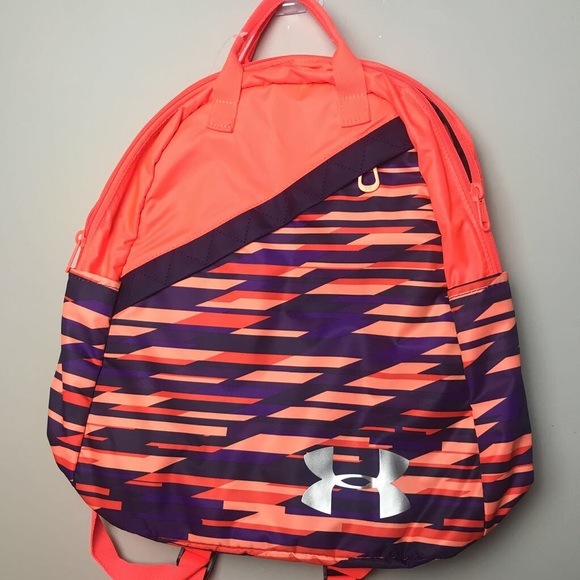 peach horizon under armour backpack